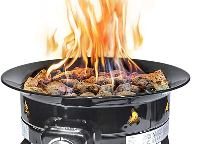 Portable Fire Pit Included