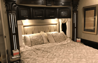 BLACK-OUT custom coach! RARE triple bunk.