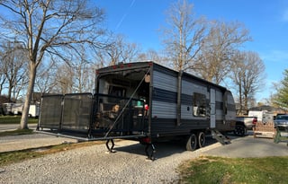 ToyHauler 2021 FR Cherokee Grey Wolf 26RR