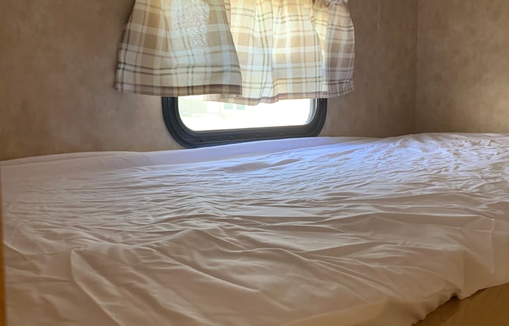 Top twin bunk.