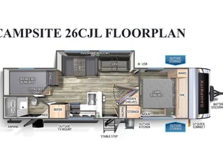 Family camper for 10 with all the comforts of home
