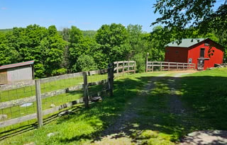 RV - 6 Miles to Bethel Woods set up on sheep farm