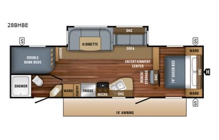 Sleeps 10 Travel Trailer - 2018 Jayco Jay Flight
