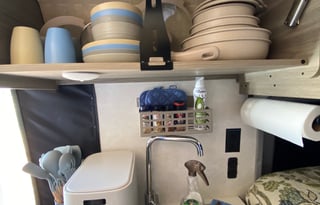 RAMBO Camper Van: Sleeps 5 (Seatbelts for 4)