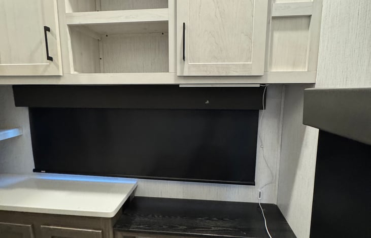 Office space and pantry.