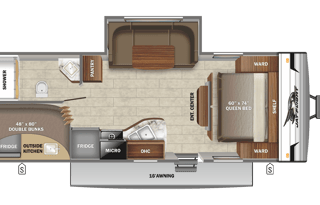 2022 Jayco Jay Flight SLX Rocky MTN ED 242BHSW