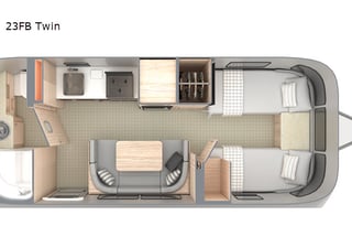 2021 Airstream RV Globetrotter 23FB Twin