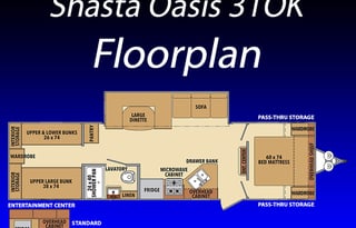 Shasta Oasis 31OK