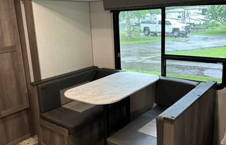 Camp at HOLIDAY TRAVEL PARK in our Travel Trailer!
