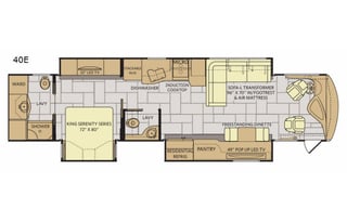 2017 Fleetwood RV Discovery LXE 40E