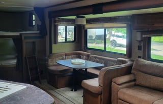 Jacob and Manda's home away from home.