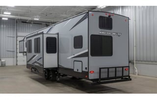 Bunk  House Set Up , Available 5th wheel hitch use