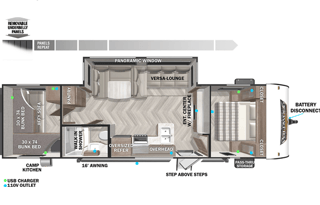 2022 Forest River RV Wildwood X-Lite 273QBXL