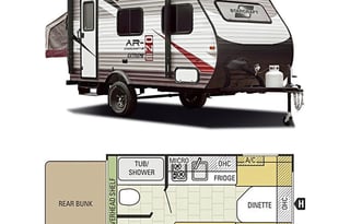 2017 Starcraft Sleeps 5| Pet friendly| Lite Tow