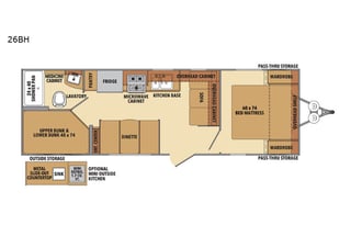 2020 Shasta RVs Shasta 26BH