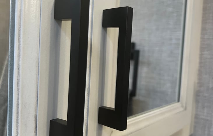 Beautiful cabinetry.