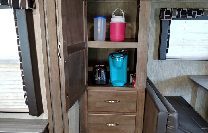 Coffee Maker and Toaster