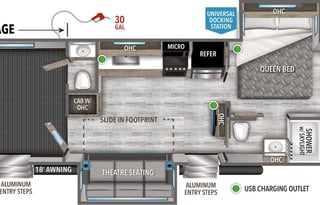 2 Bed 2 Bath Family Camping