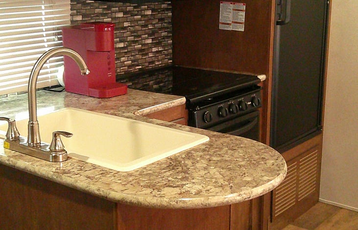 Kitchen with Keurig Coffee Maker