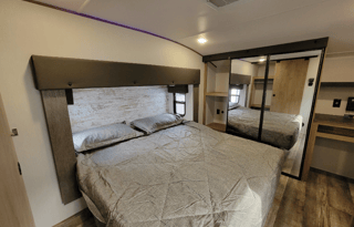 Big Blue Dog Friendly 5th wheel