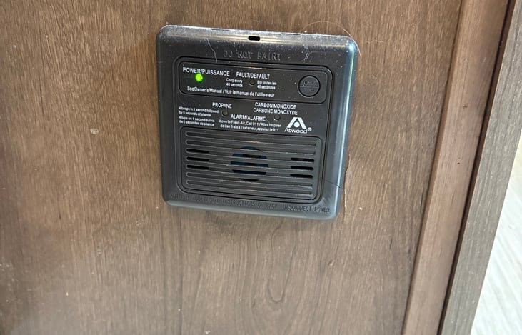 Safety feature propane and carbon monoxide monitors and alarm