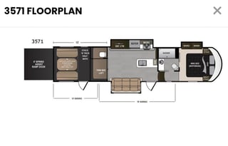 The Triton Luxe Lounge-2022 toy hauler