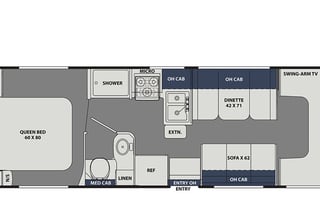 2020 Coachmen Freelander 27QB Dual Queen Beds