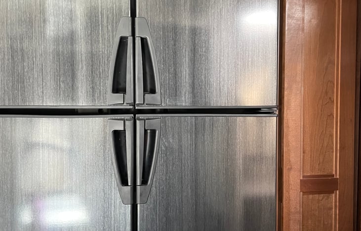 Huge fridge and freezer!