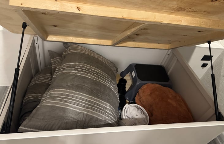 Under bed storage