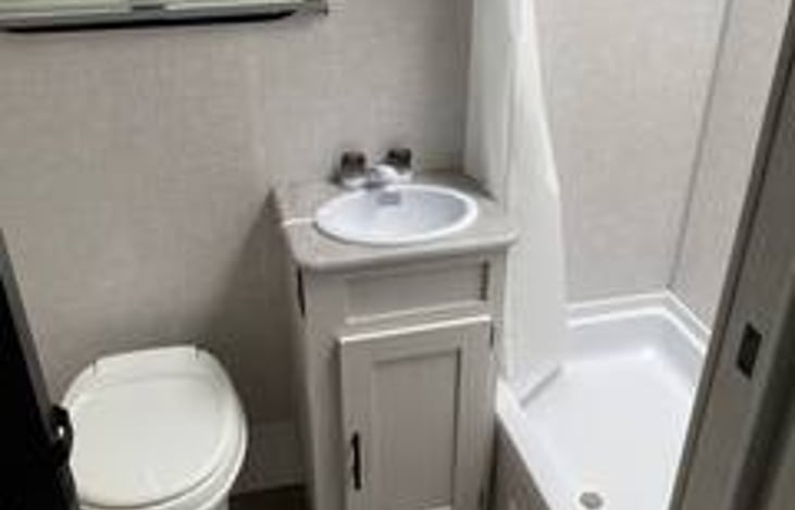 Bathroom with shower