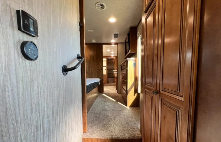 Hallway in to Bedroom