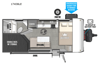 2026 22FT Lightweight Travel Trailer