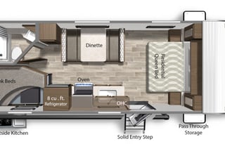 2020 Dutchmen RV Coleman Lantern LT Series 215BH