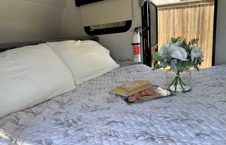 Dining room table folds into a bed