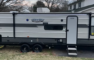 Bunkhouse family friendly camper.