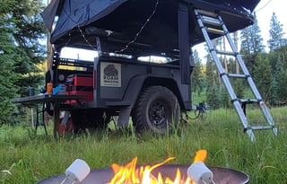 The Roam Wagon - Overland Trailer w/ 4 Person RTT