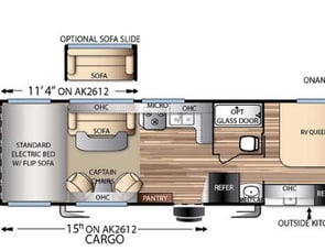 Forest River RV Stealth AK2612