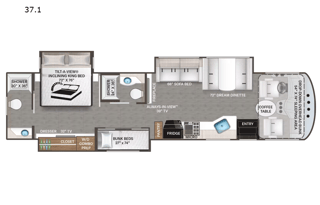 2022 Thor Motor Coach Miramar 37.1