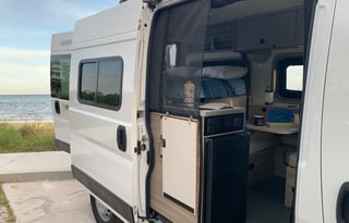 Adventure Van, loaded, Ac, Solar, 2023 Winnebago Solis Pocket