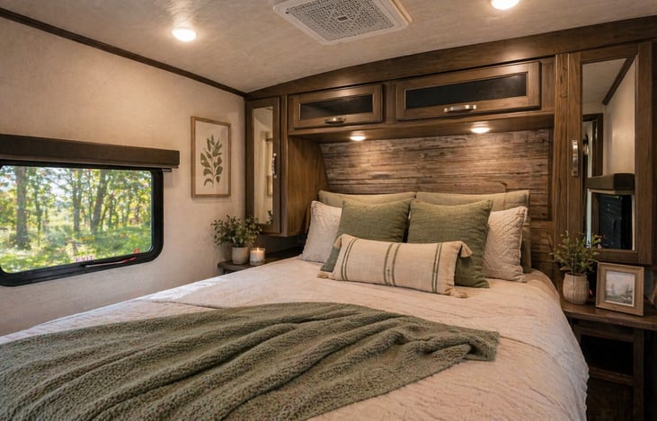 Master bedroom w/king bed. Linens provided.