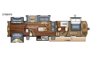2018 Jayco North Point 375BHFS
