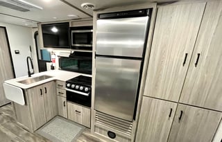 Brand new Keystone Passport Travel Trailer!