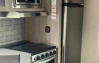 Puma bunkhouse camper with outside kitchen