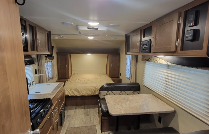 Living and sleep area.