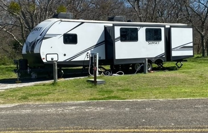 Outside of camper