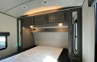 set up and deliver kid friendly toy hauler