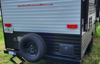 Solar powered trailer