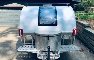 Teardrop trailer lightweight and easily and fun