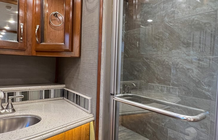 Master Bathroom with Shower