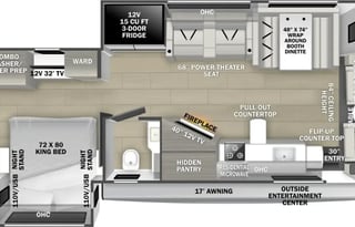 2020 Class A***King + 1.5 Baths*